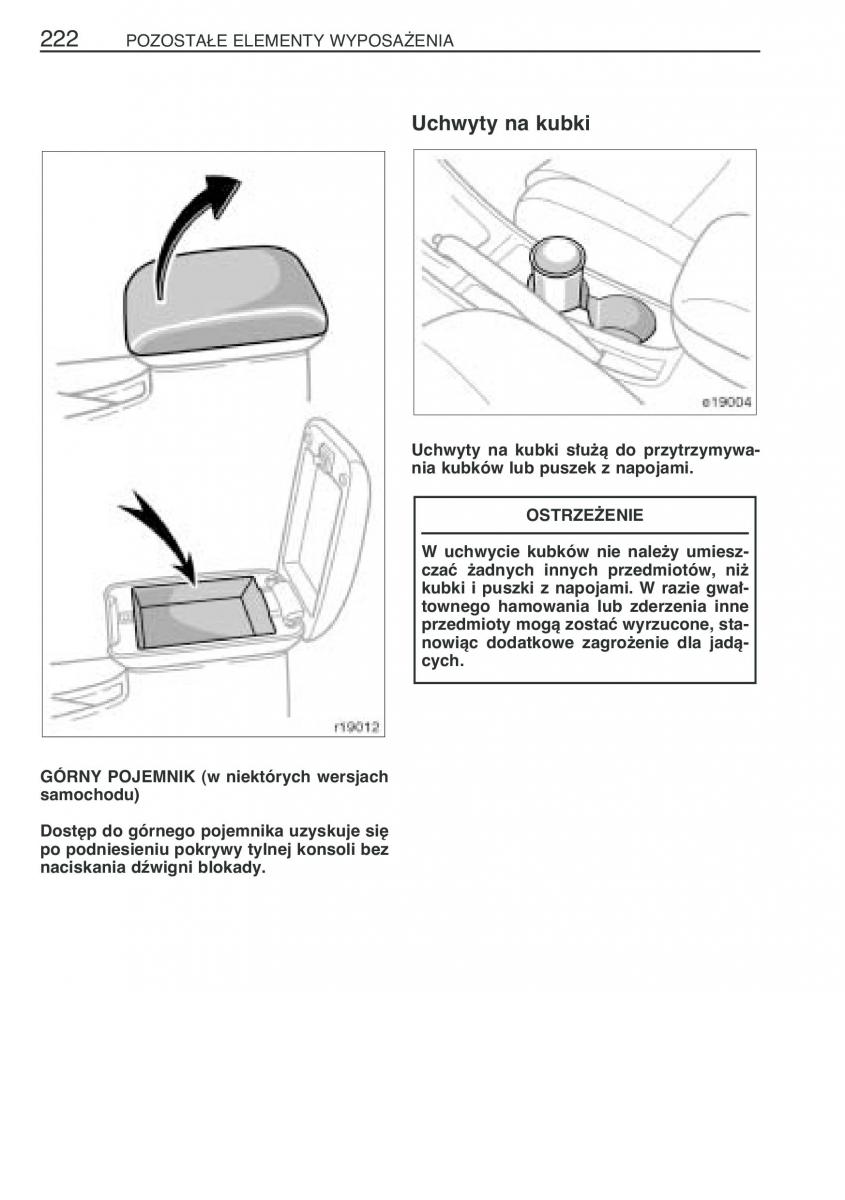 Toyota Corolla IX 9 E120 E130 E12 instrukcja obslugi / page 229