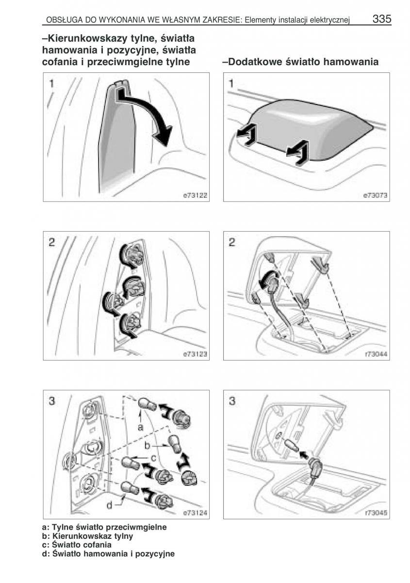 instrukcja obsługi Toyota Corolla Toyota Corolla IX 9 E120 E130 E12 instrukcja / page 342
