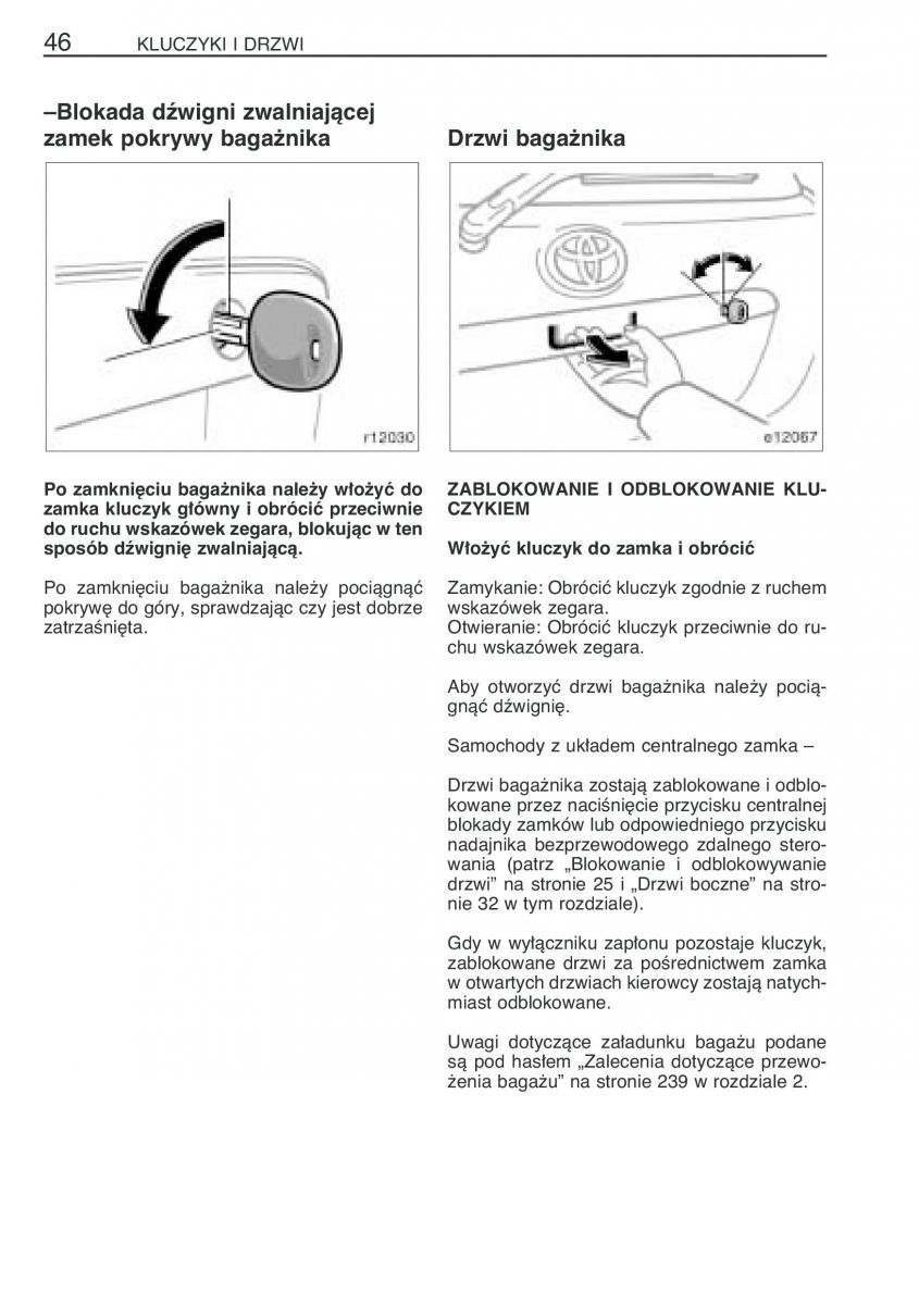 instrukcja obsługi Toyota Corolla Toyota Corolla IX 9 E120 E130 E12 instrukcja / page 53