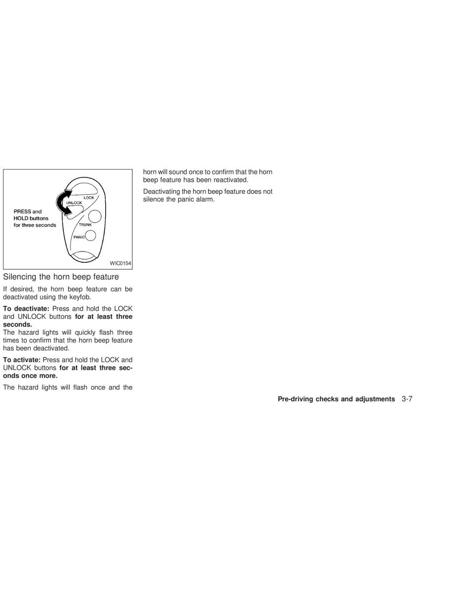 Nissan Sunny Sentra N16 owners manual / page 80