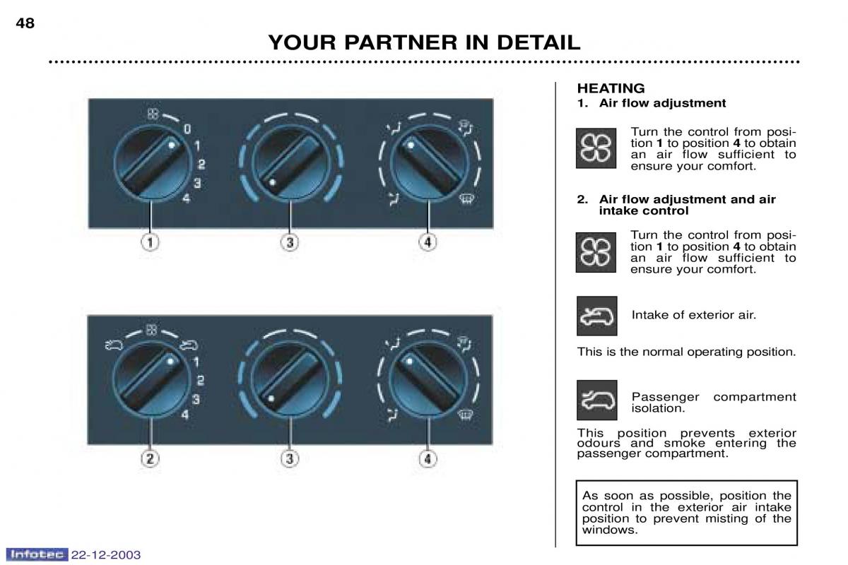 Peugeot Partner I 1 owners manual / page 33