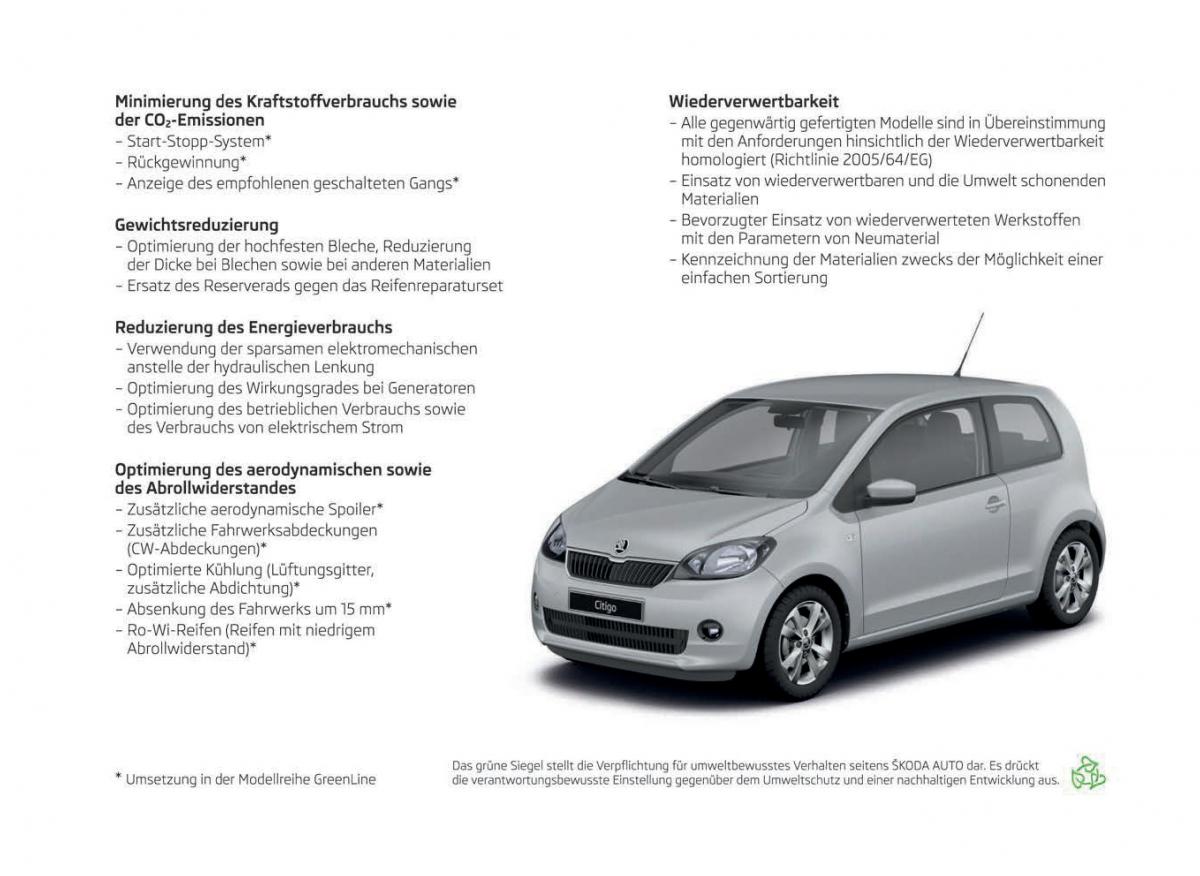 Skoda Citigo Handbuch / page 158