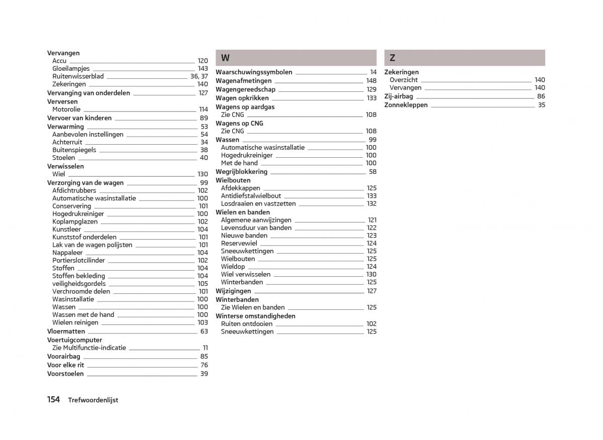 Skoda Citigo handleiding / page 156