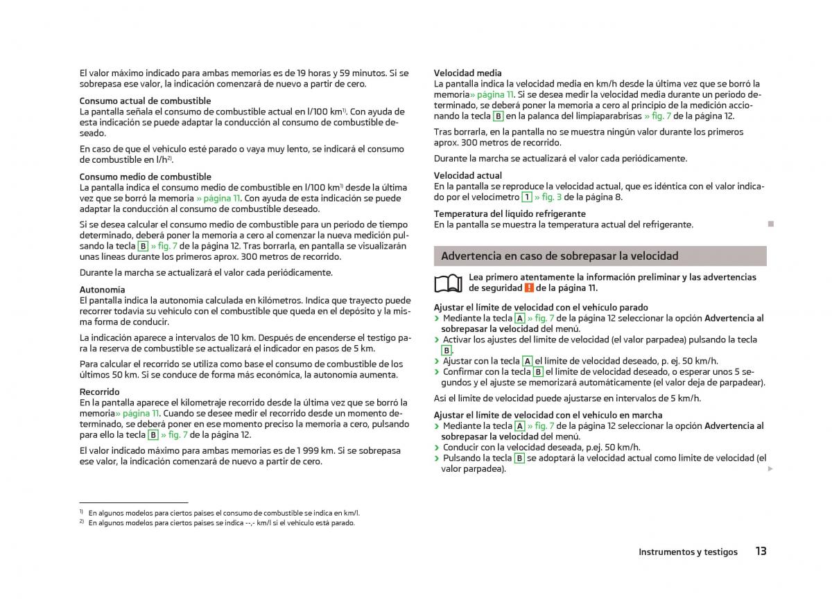 Skoda Citigo manual del propietario / page 15