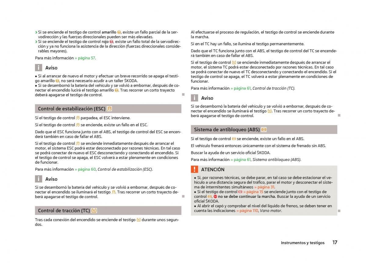 Skoda Citigo manual del propietario / page 19