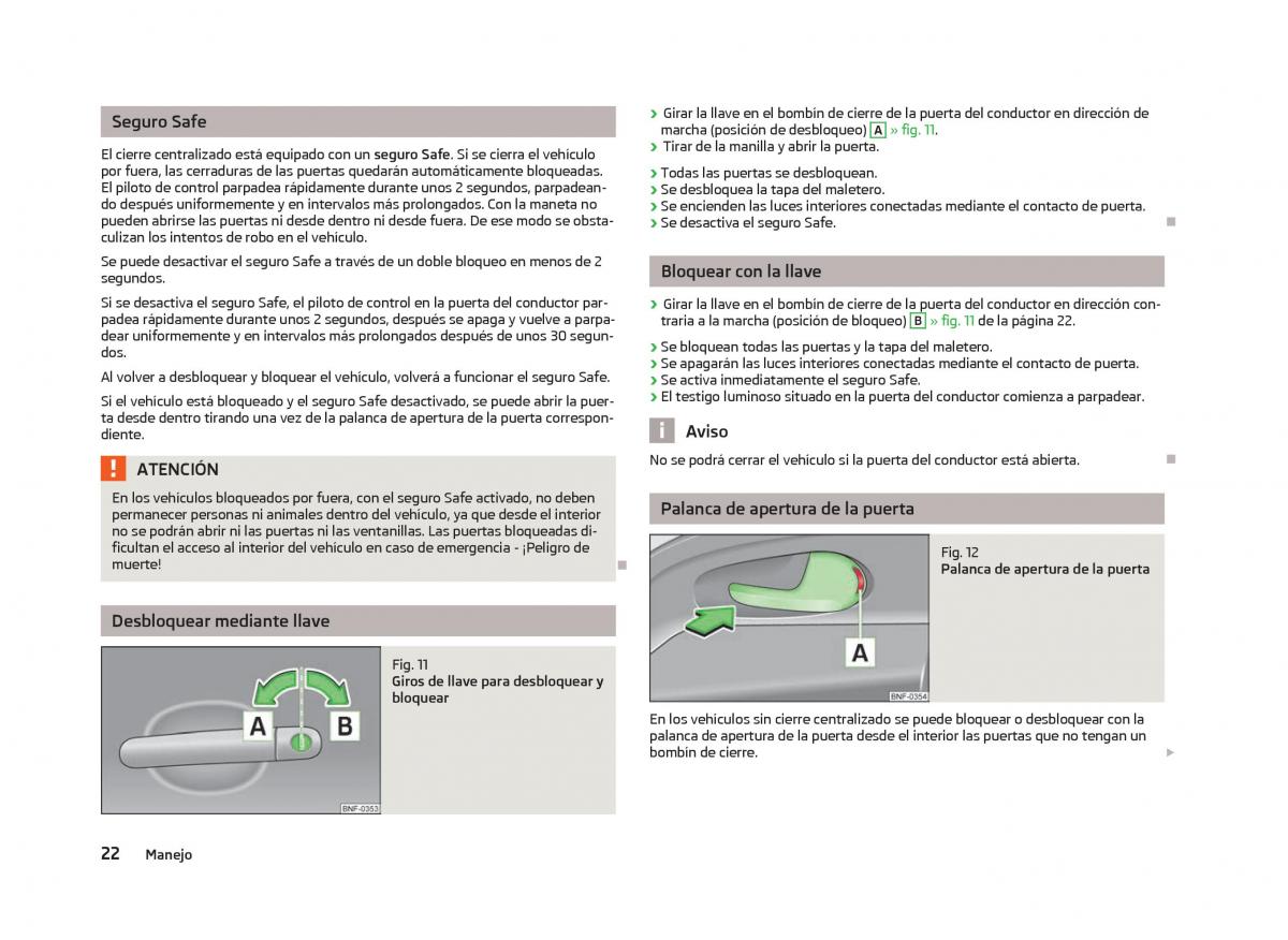 Skoda Citigo manual del propietario / page 24