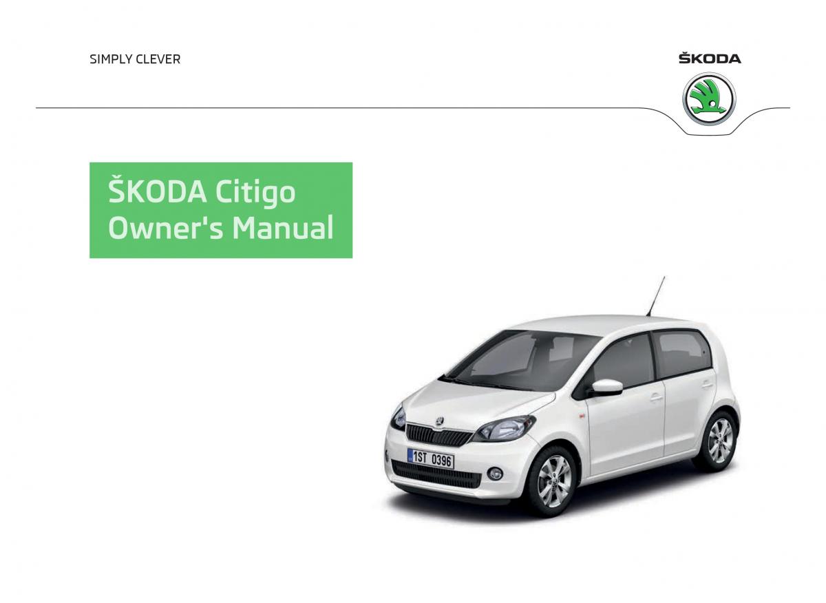 Skoda Citigo owners manual / page 1