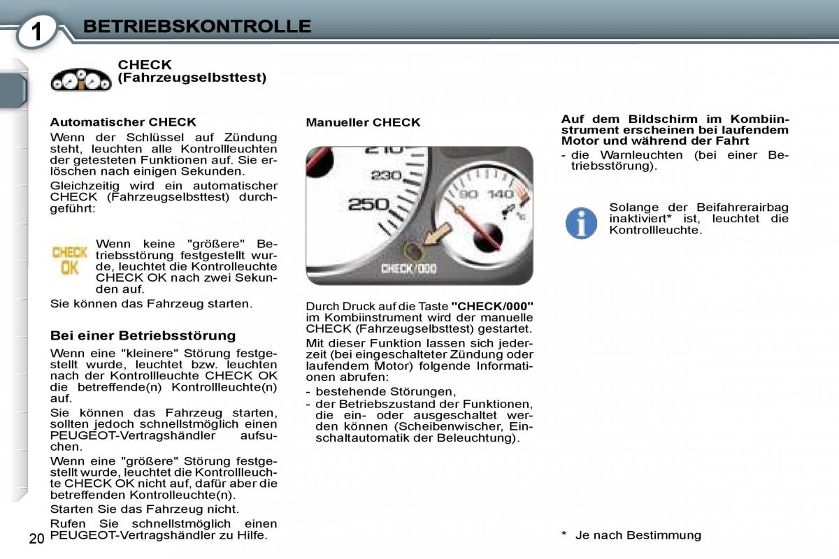 Peugeot 407 Handbuch / page 17