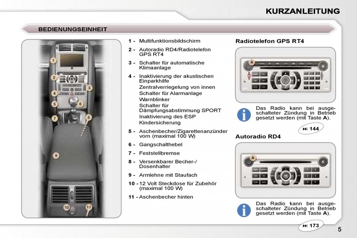 manual  Peugeot 407 Handbuch / page 2