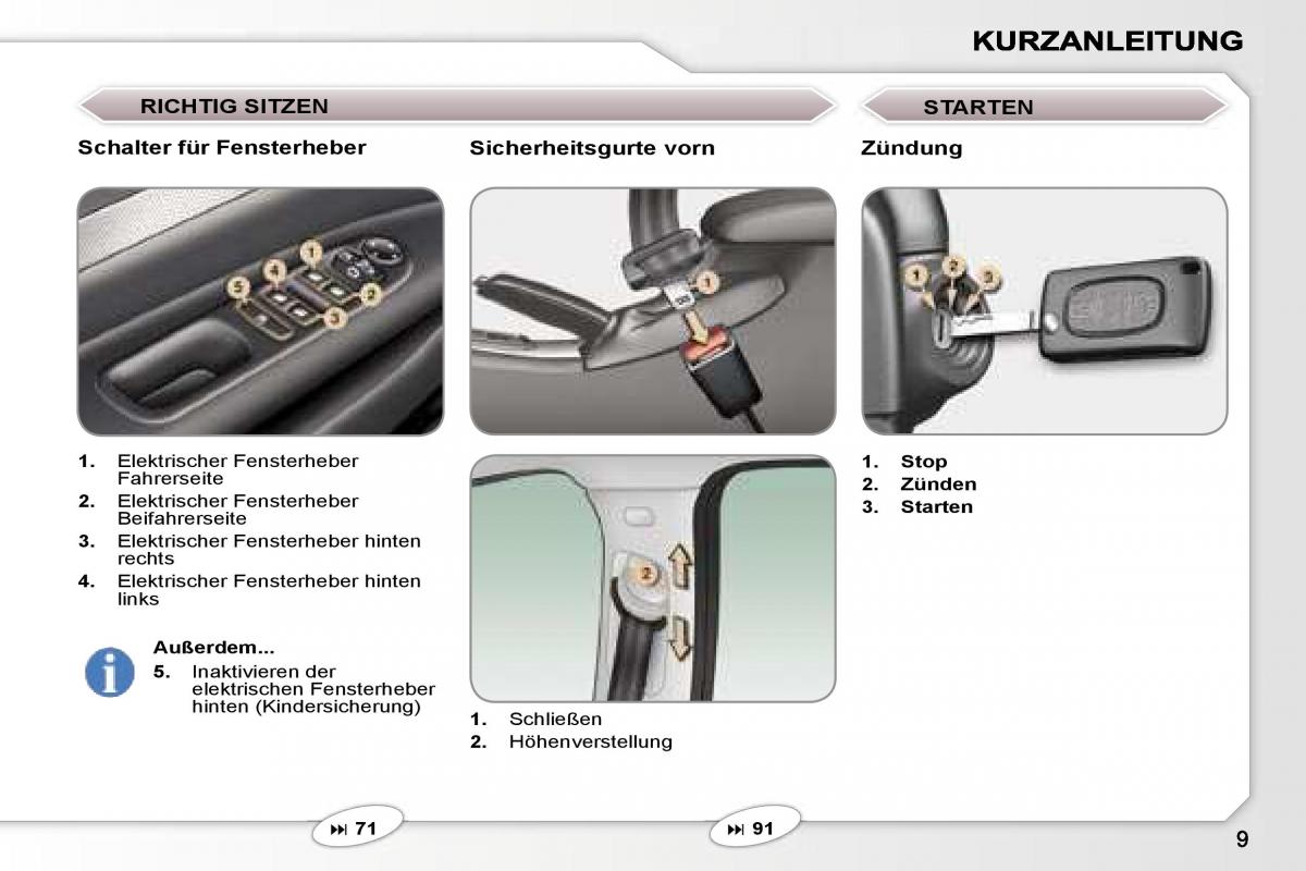 Peugeot 407 Handbuch / page 6
