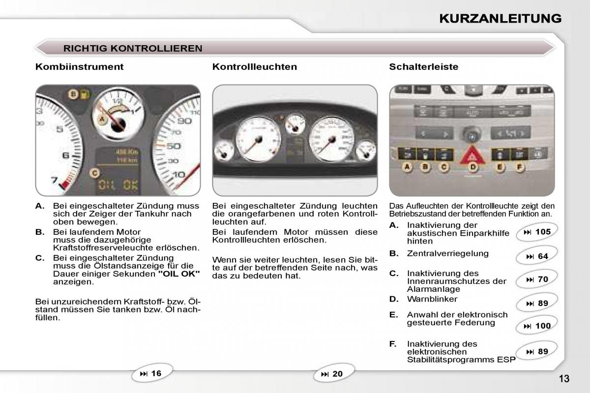 Peugeot 407 Handbuch / page 10