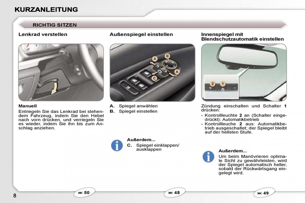 Peugeot 407 Handbuch / page 5