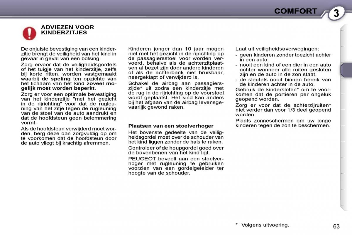 manual Peugeot 407 Peugeot 407 handleiding / page 60
