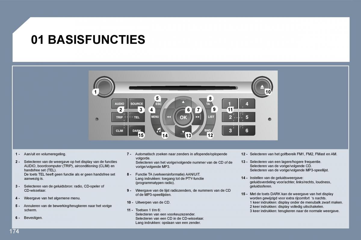 Peugeot 407 handleiding / page 193