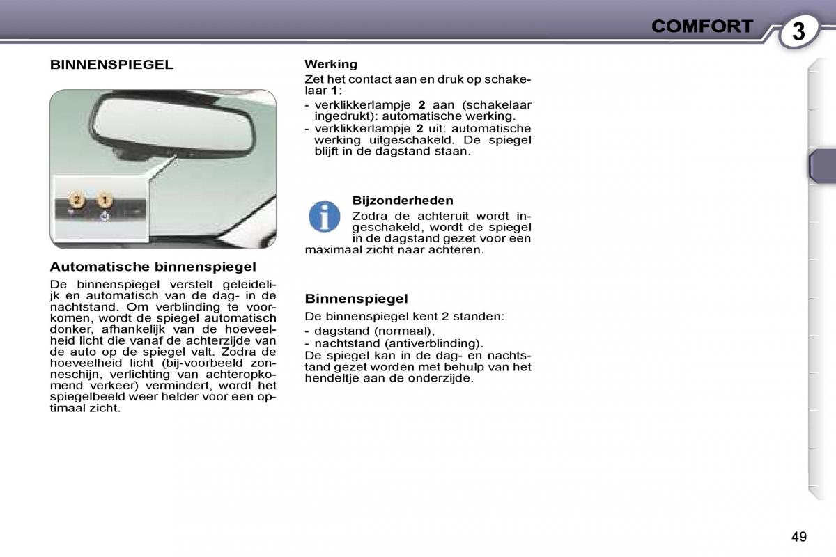 Peugeot 407 handleiding / page 48