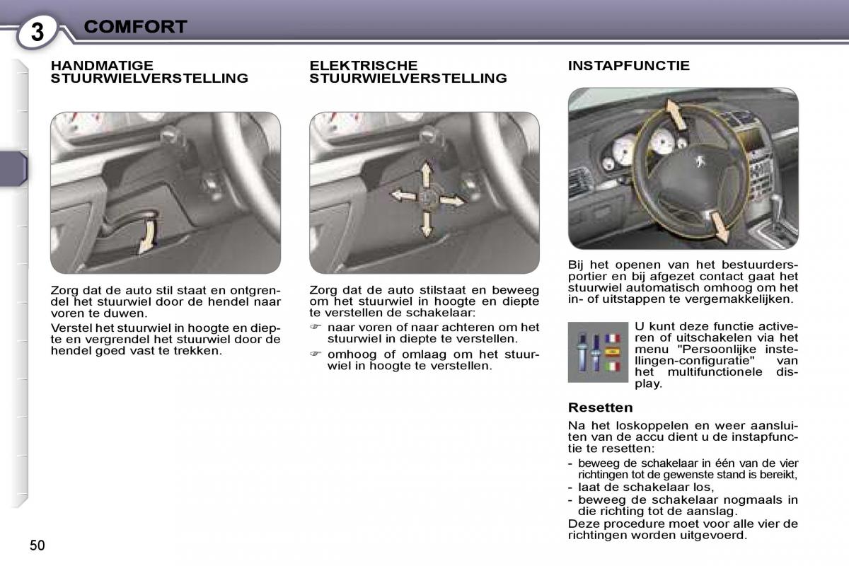 manual Peugeot 407 Peugeot 407 handleiding / page 49