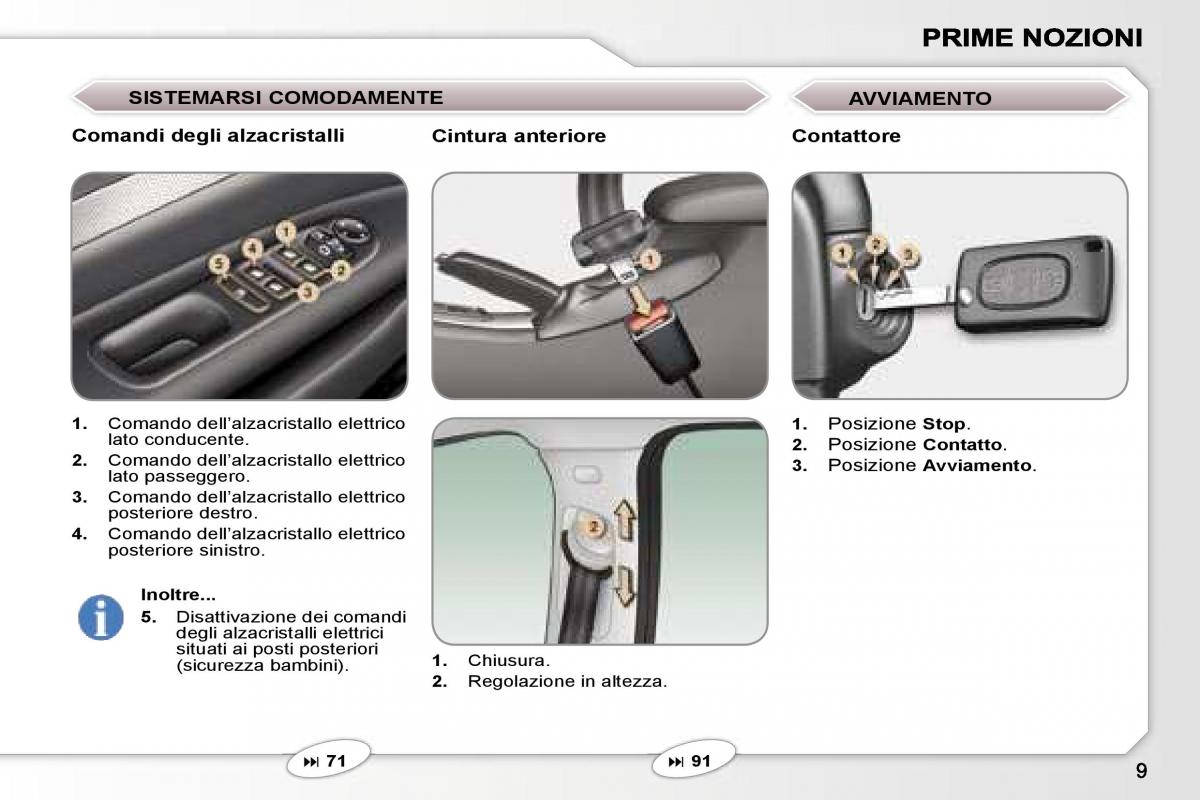 manual  Peugeot 407 manuale del proprietario / page 6