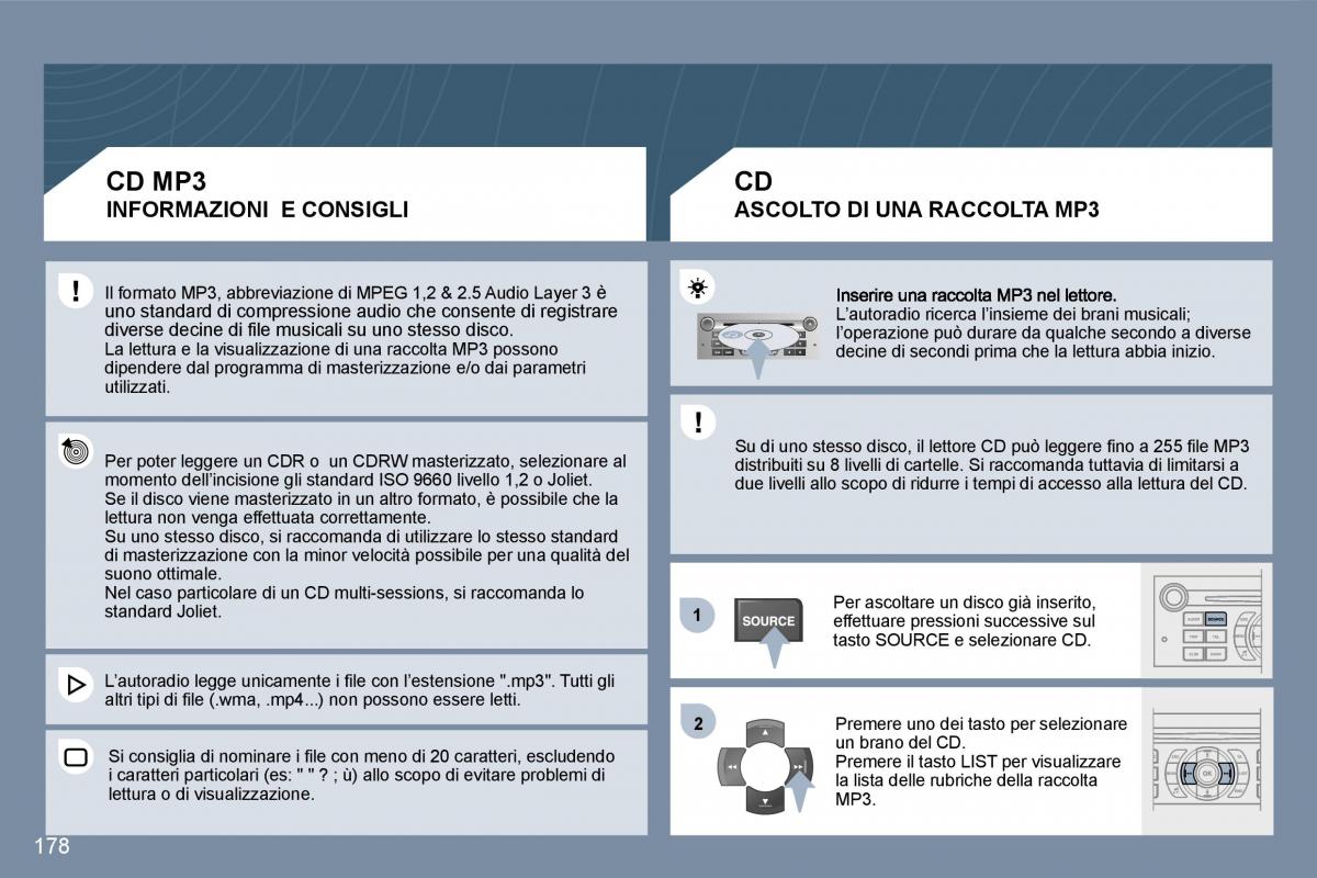 Peugeot 407 manuale del proprietario / page 195