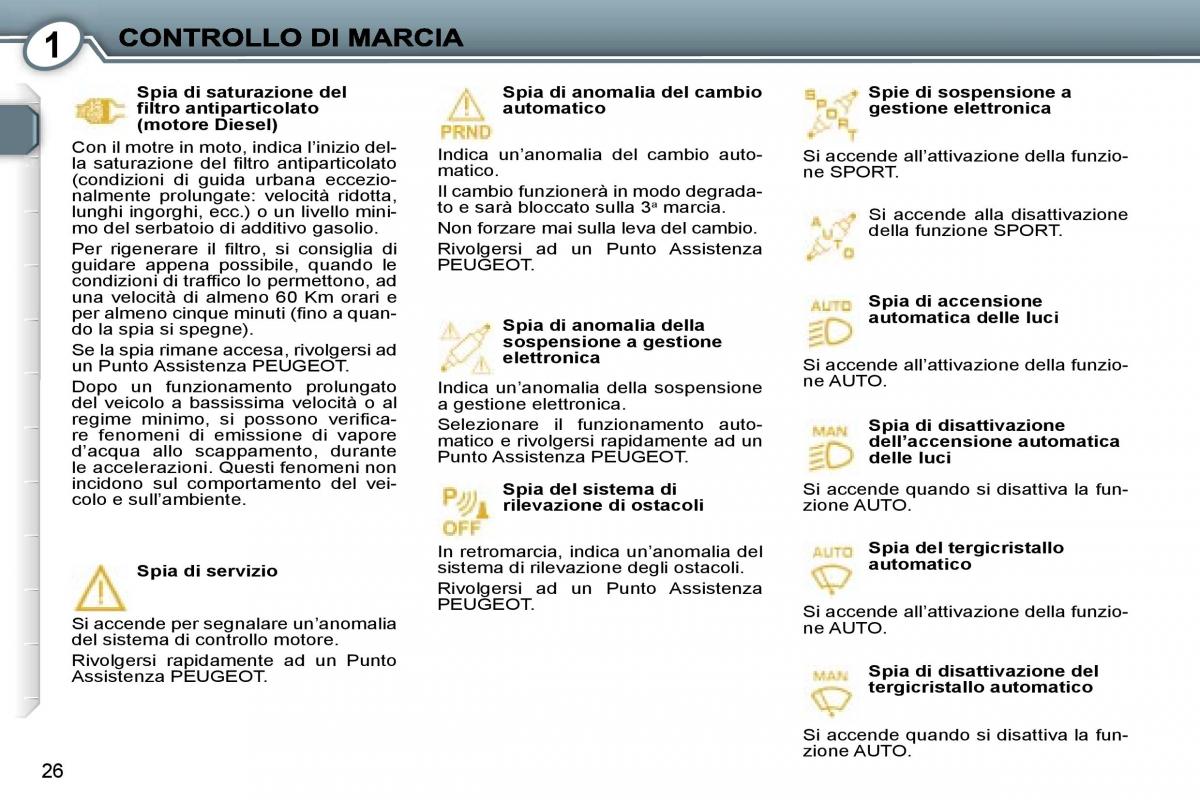 Peugeot 407 manuale del proprietario / page 24
