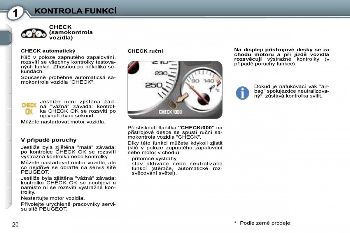 manual  Peugeot 407 navod k obsludze / page 17