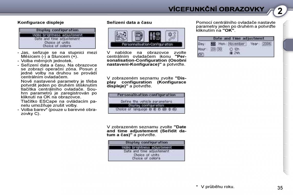 Peugeot 407 navod k obsludze / page 34