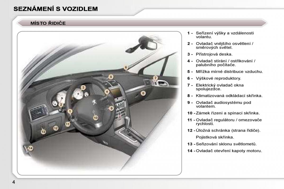 manual  Peugeot 407 navod k obsludze / page 1