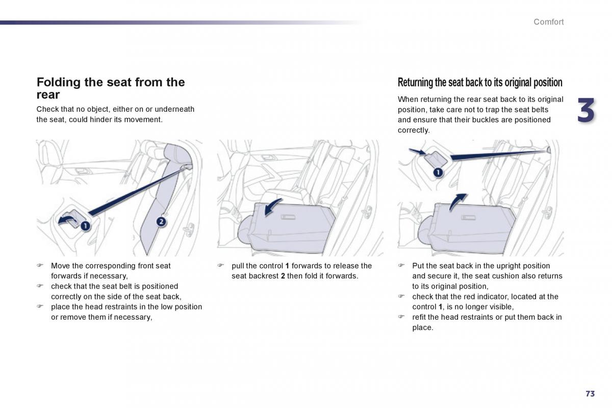 Peugeot 508 owners manual / page 75