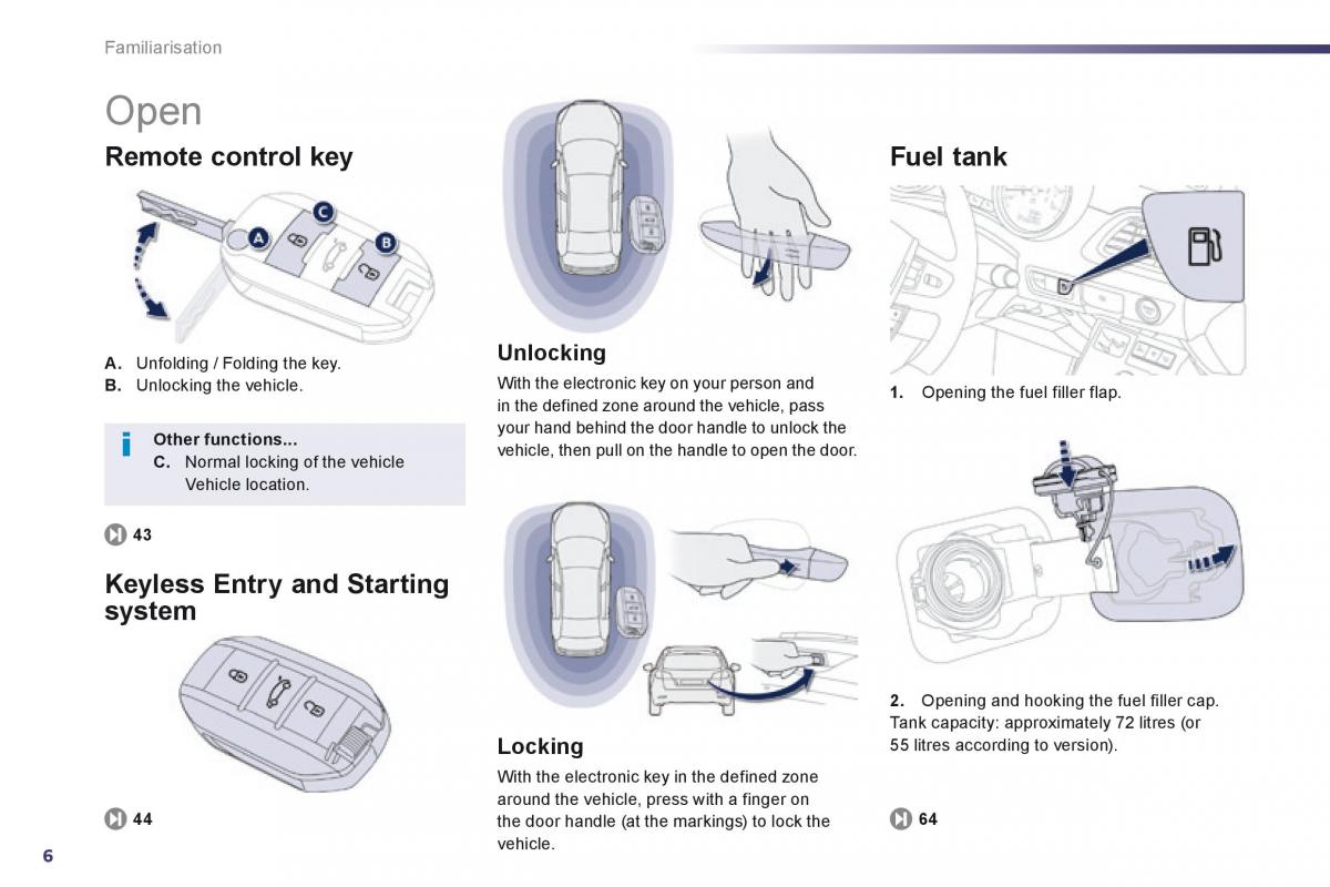 Peugeot 508 owners manual / page 8