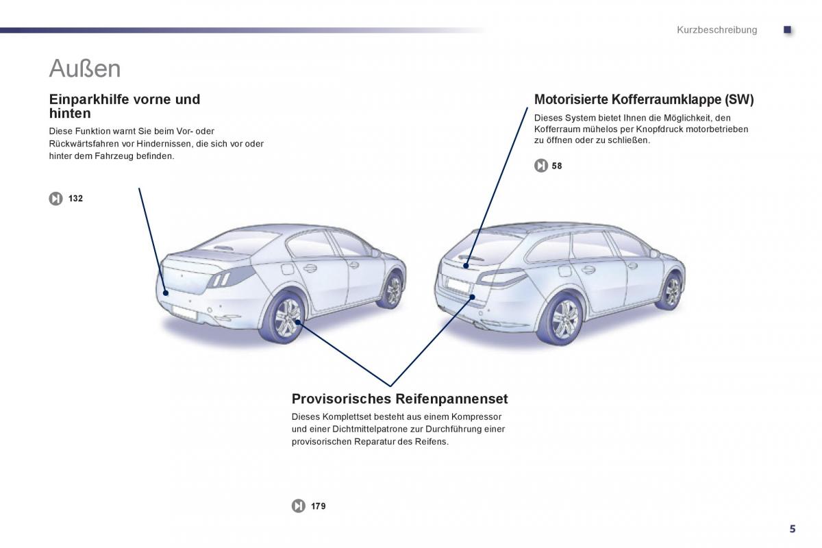 Peugeot 508 Handbuch / page 7