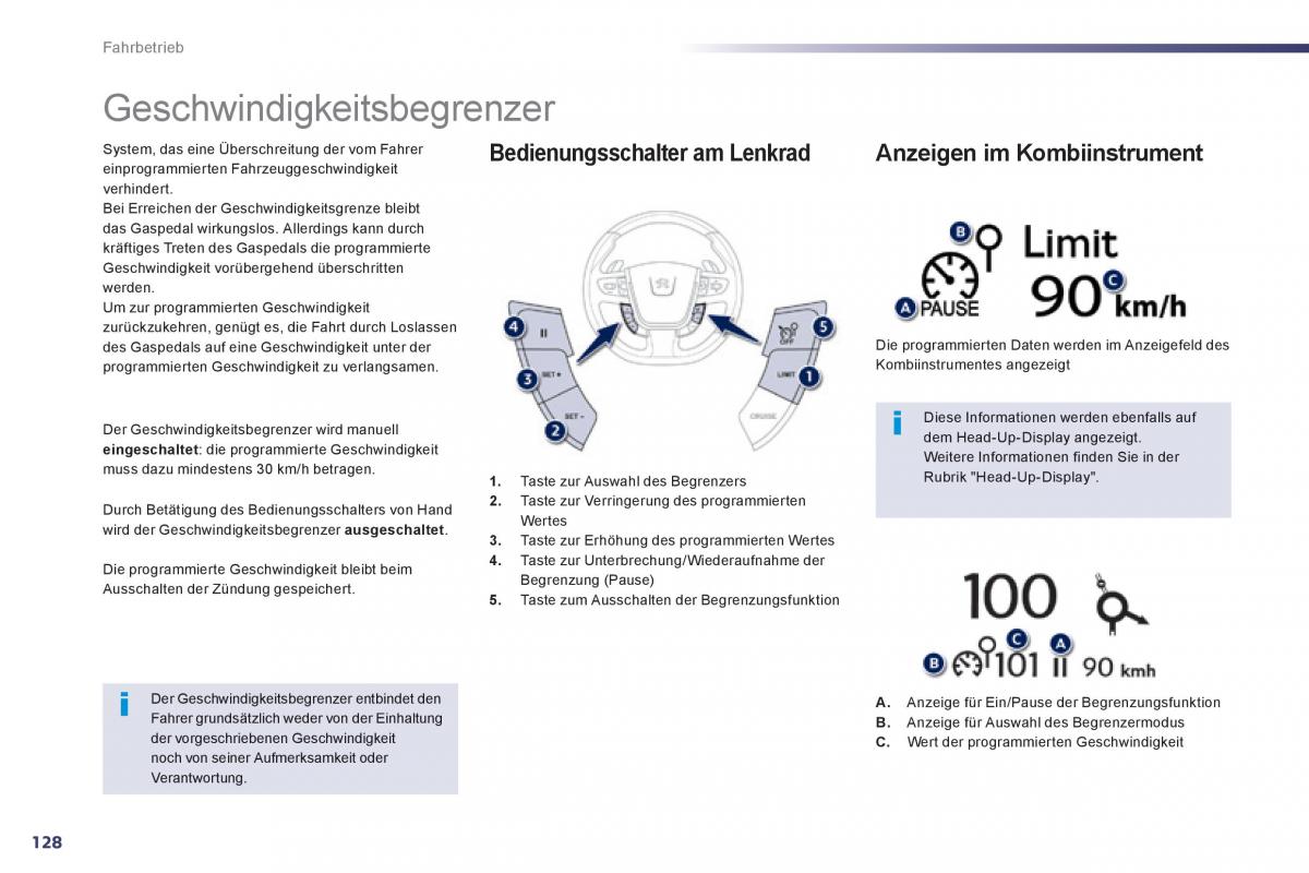 Peugeot 508 Handbuch / page 130