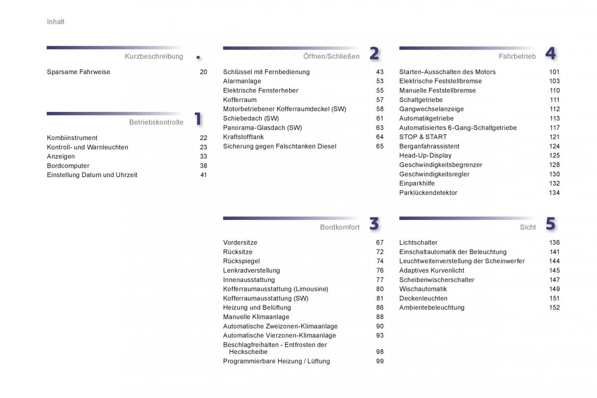 Peugeot 508 Handbuch / page 4