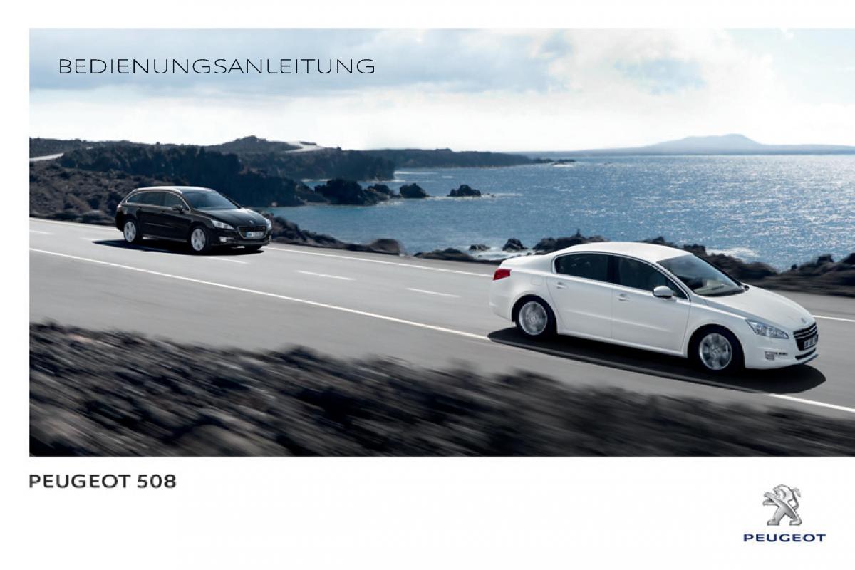 Peugeot 508 Handbuch / page 1