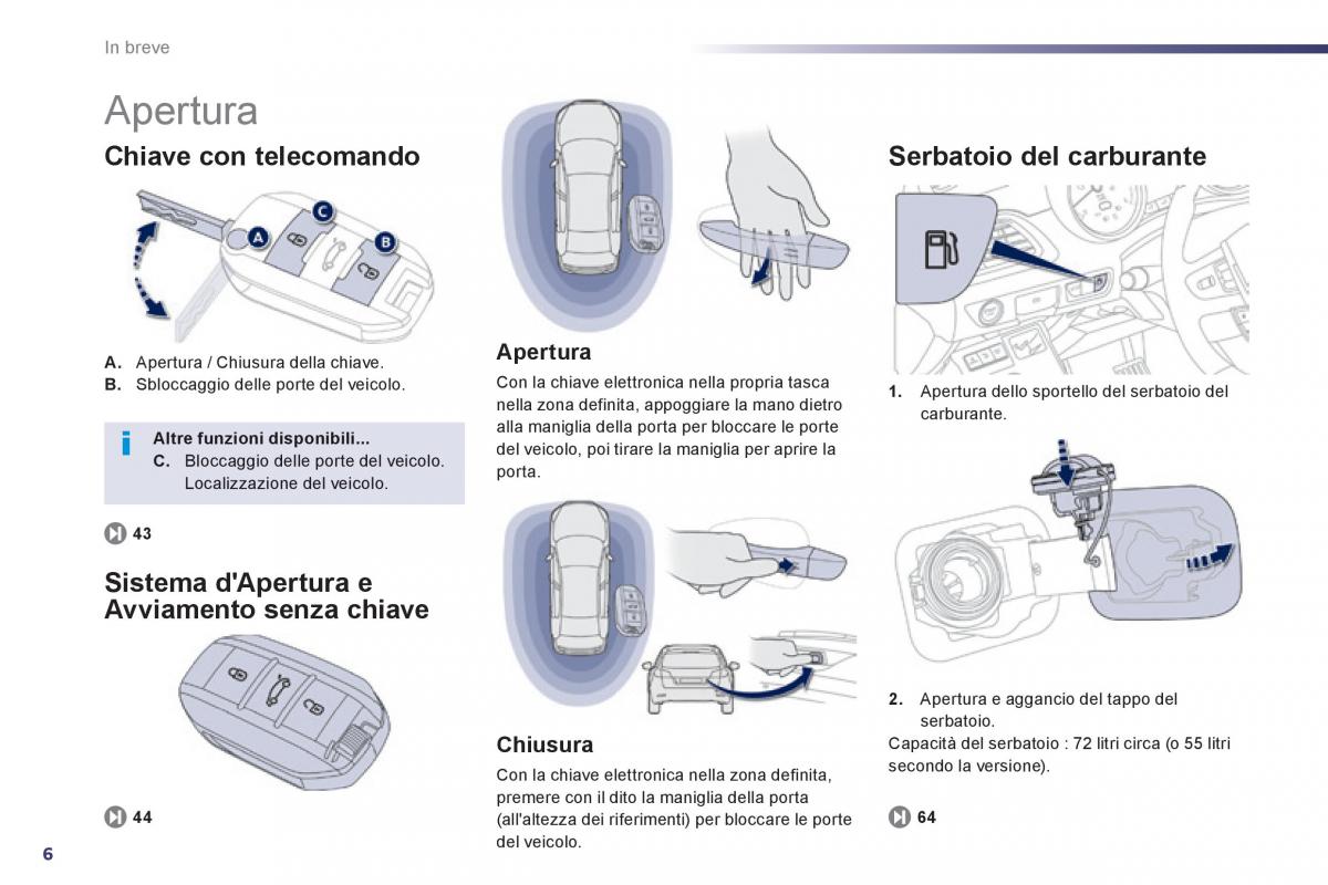 Peugeot 508 manuale del proprietario / page 8