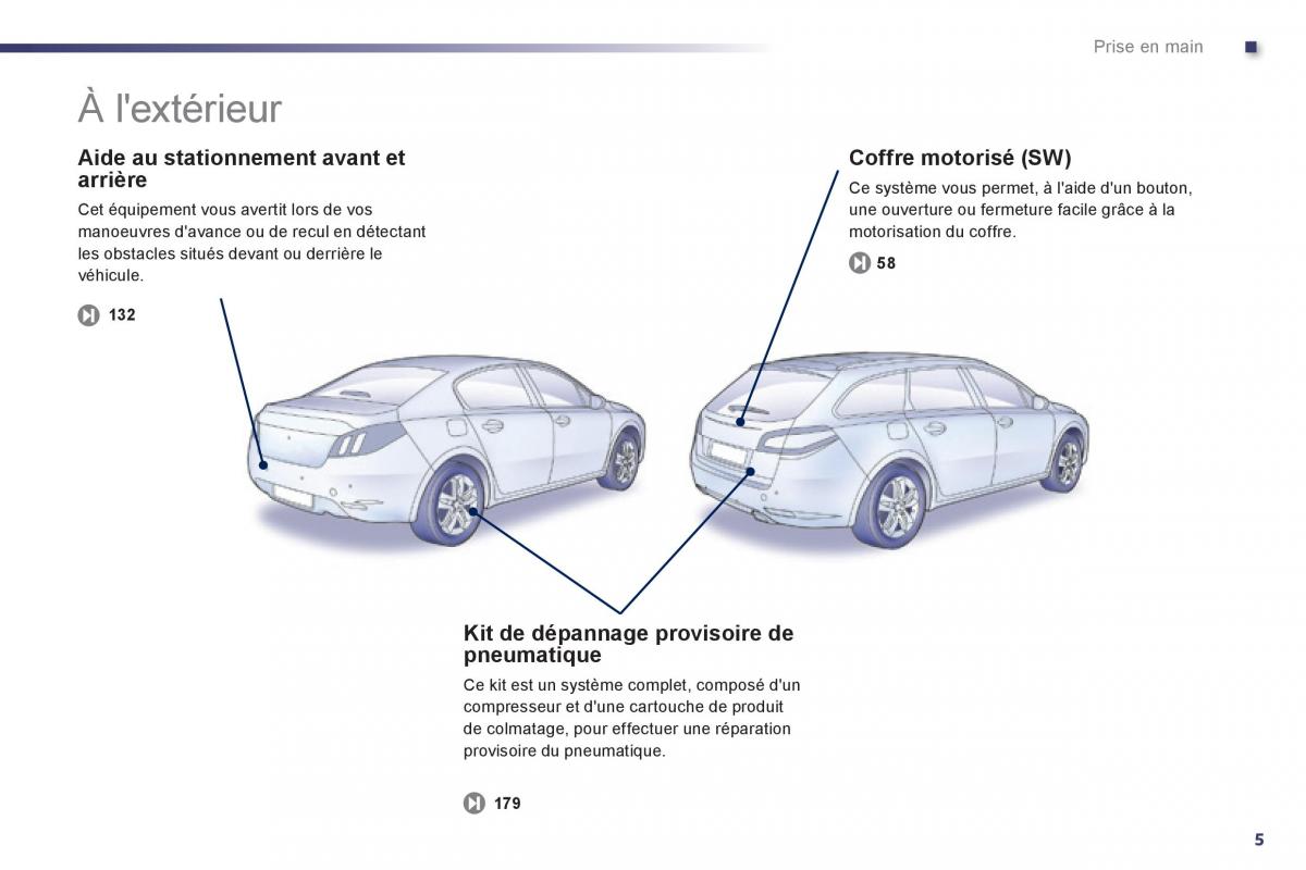 Peugeot 508 manuel du proprietaire / page 7