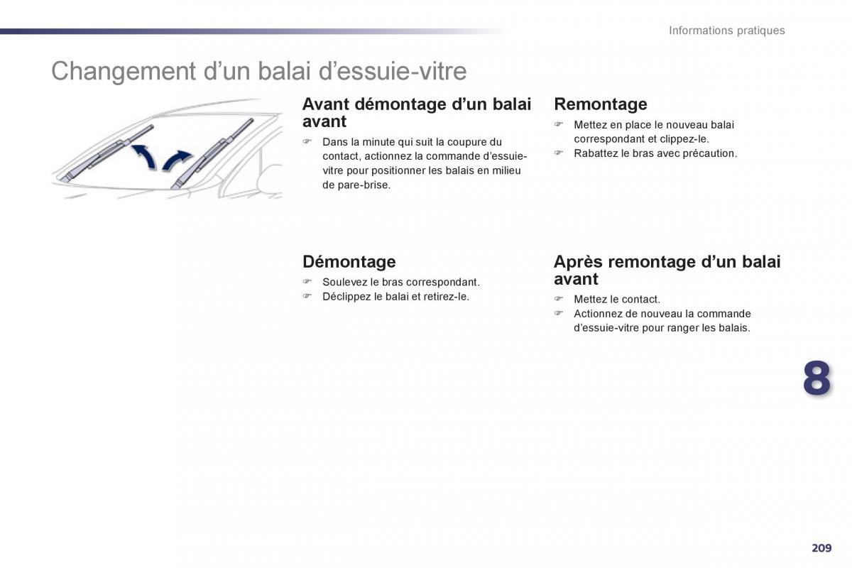 Peugeot 508 manuel du proprietaire / page 211