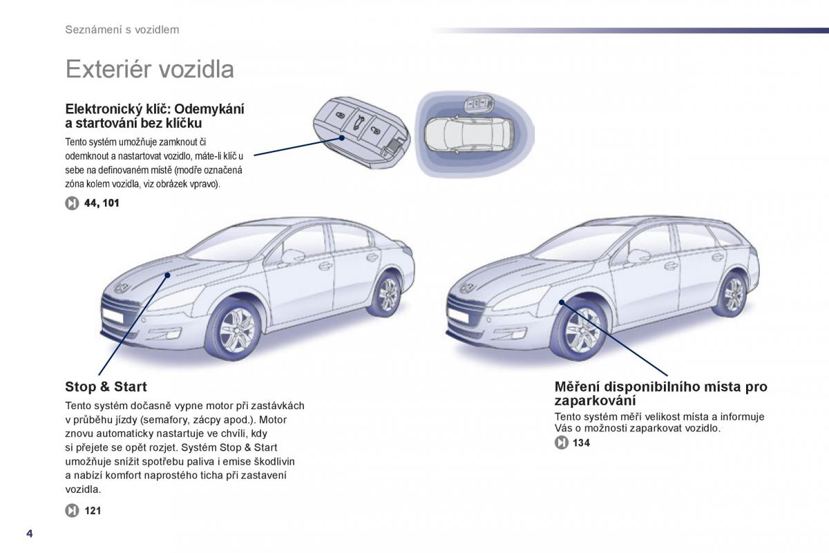 Peugeot 508 navod k obsludze / page 6