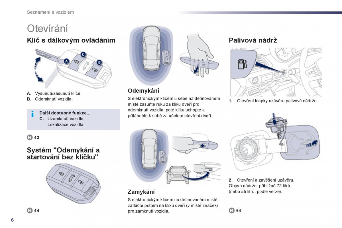 Peugeot 508 navod k obsludze / page 8