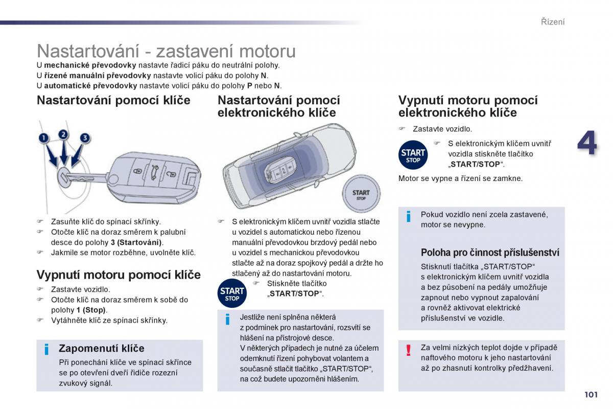 Peugeot 508 navod k obsludze / page 103