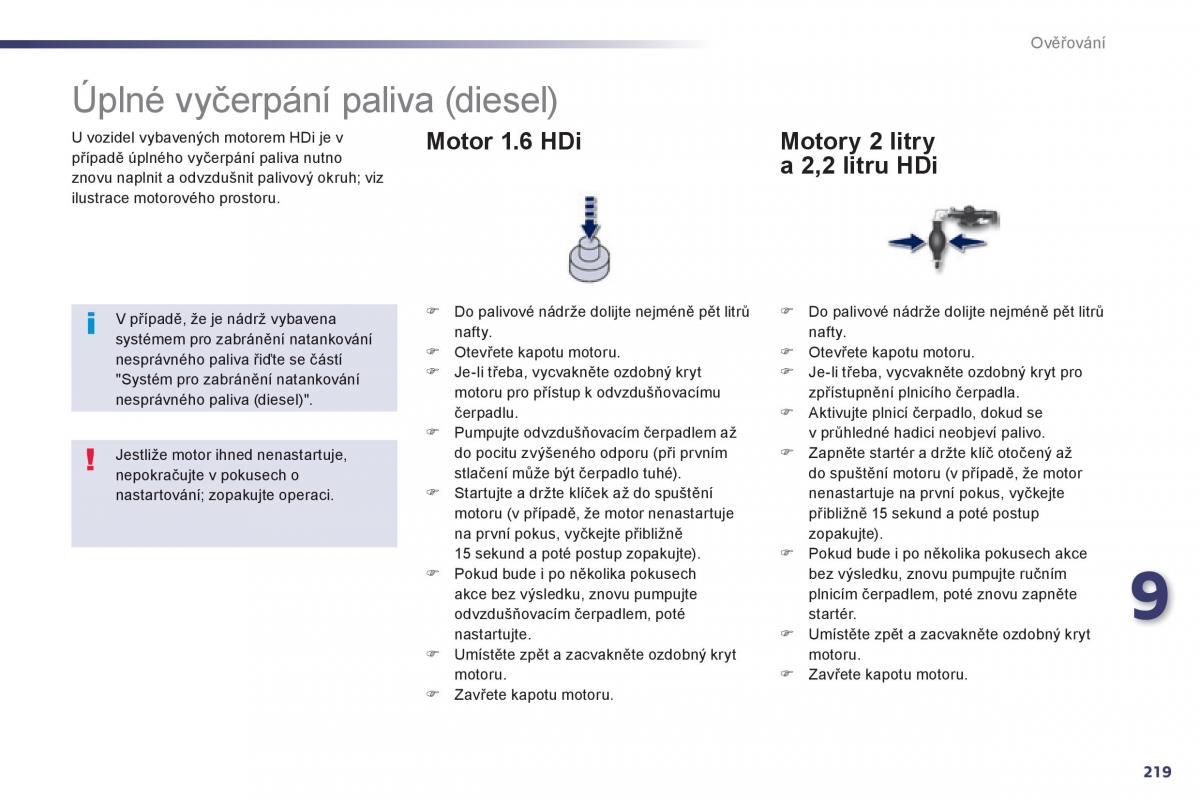 Peugeot 508 navod k obsludze / page 221