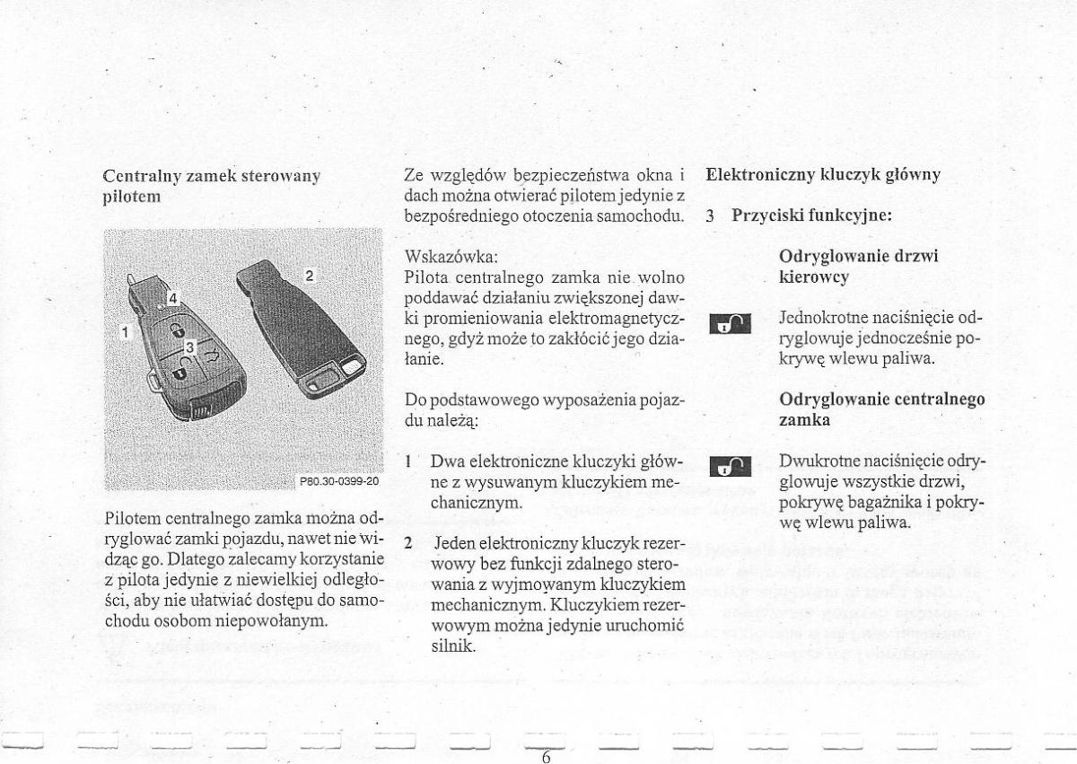 instrukcja obsługi  Mercedes Benz CLK W208 instrukcja / page 8
