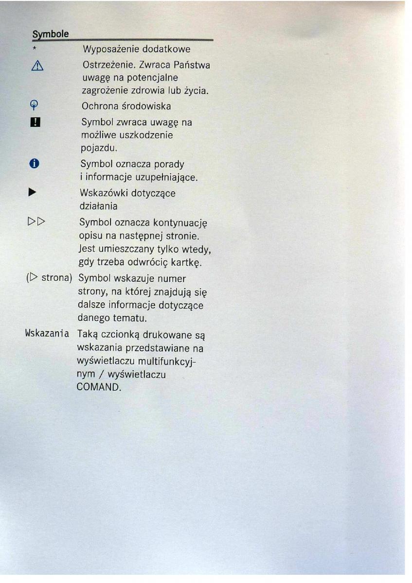 instrukcja obsługi  Mercedes Benz B Class W245 instrukcja / page 2