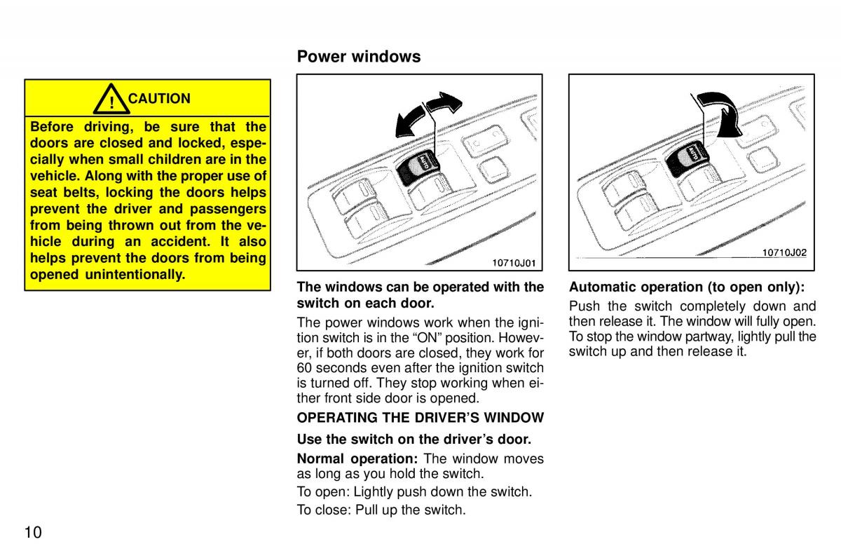 Toyota 4Runner 3 III N180 owners manual / page 11
