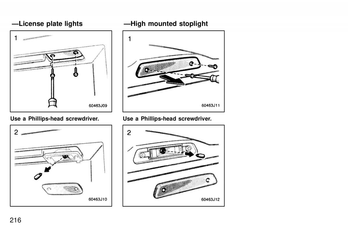 Toyota 4Runner 3 III N180 owners manual / page 213