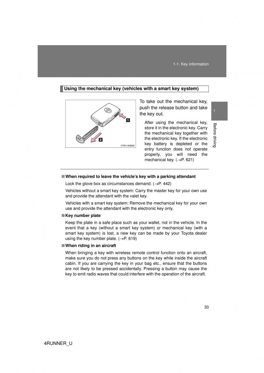 Toyota 4Runner 5 V N280 owners manual / page 3