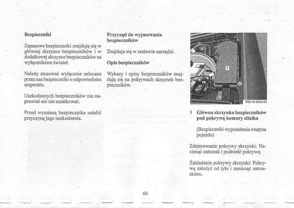 Mercedes Benz CLK W208 instrukcja obslugi / page 64