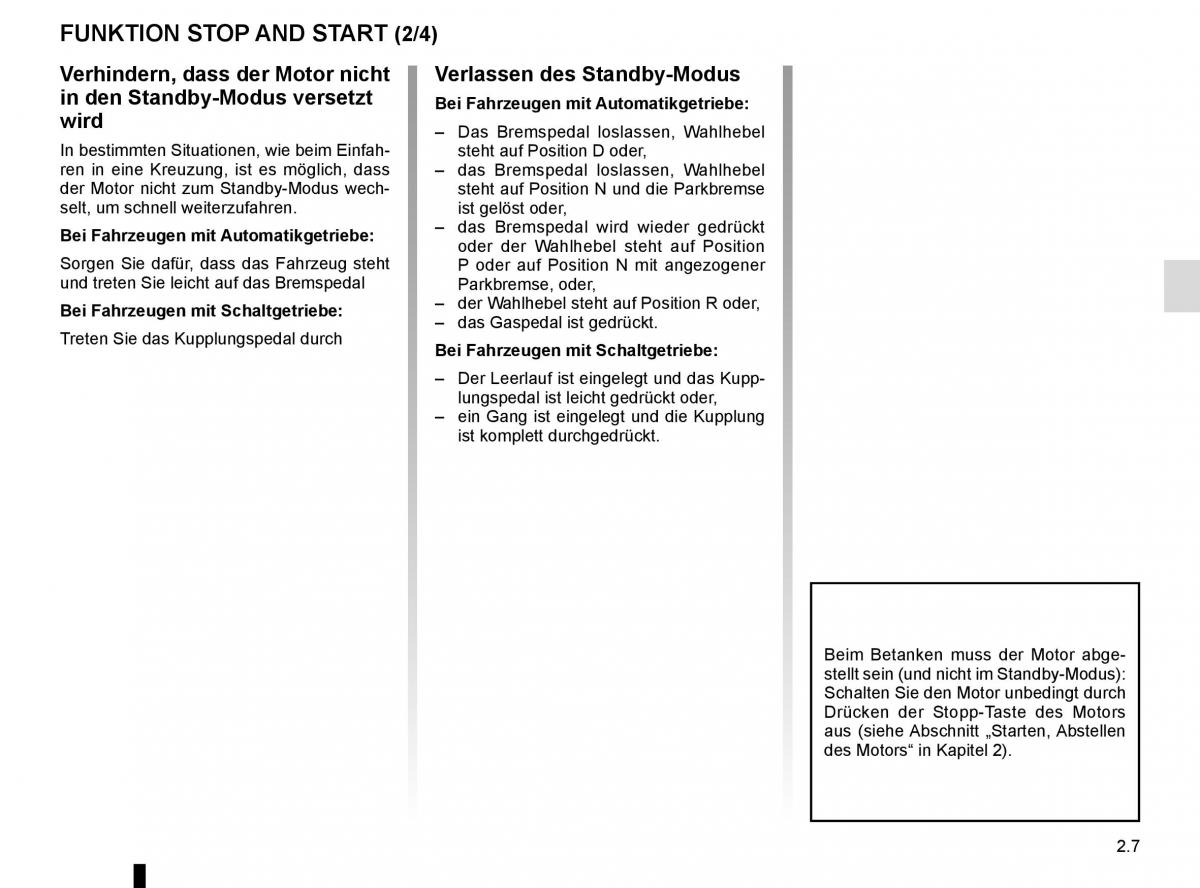 manual Renault Scenic Renault Scenic III 3 Handbuch / page 99