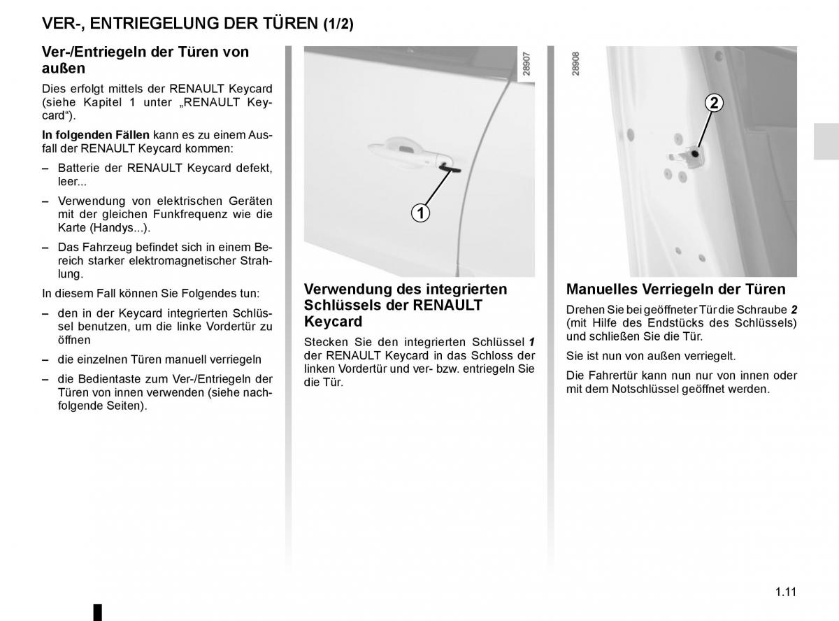 Renault Scenic III 3 Handbuch / page 17