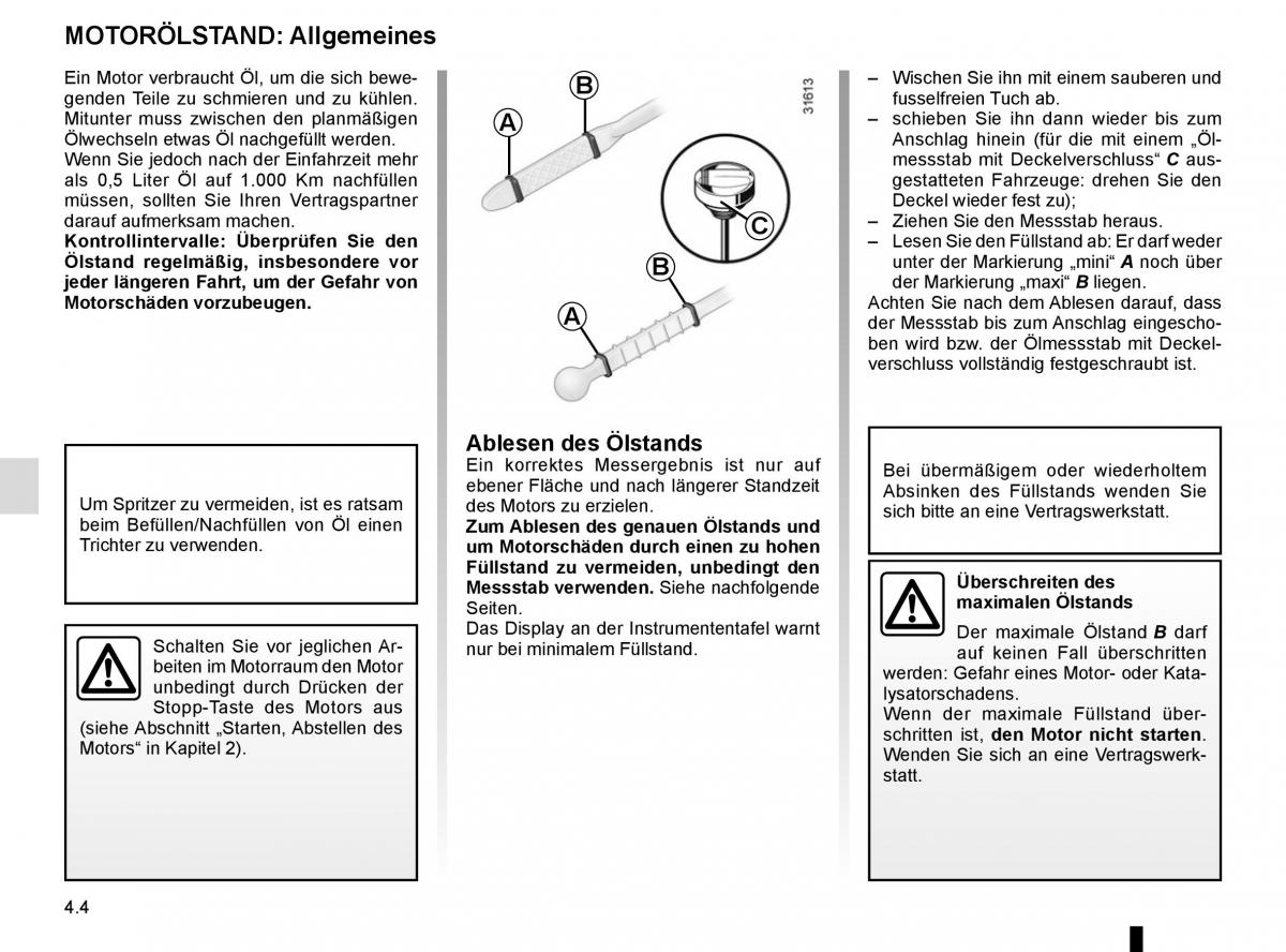 manual Renault Scenic Renault Scenic III 3 Handbuch / page 186