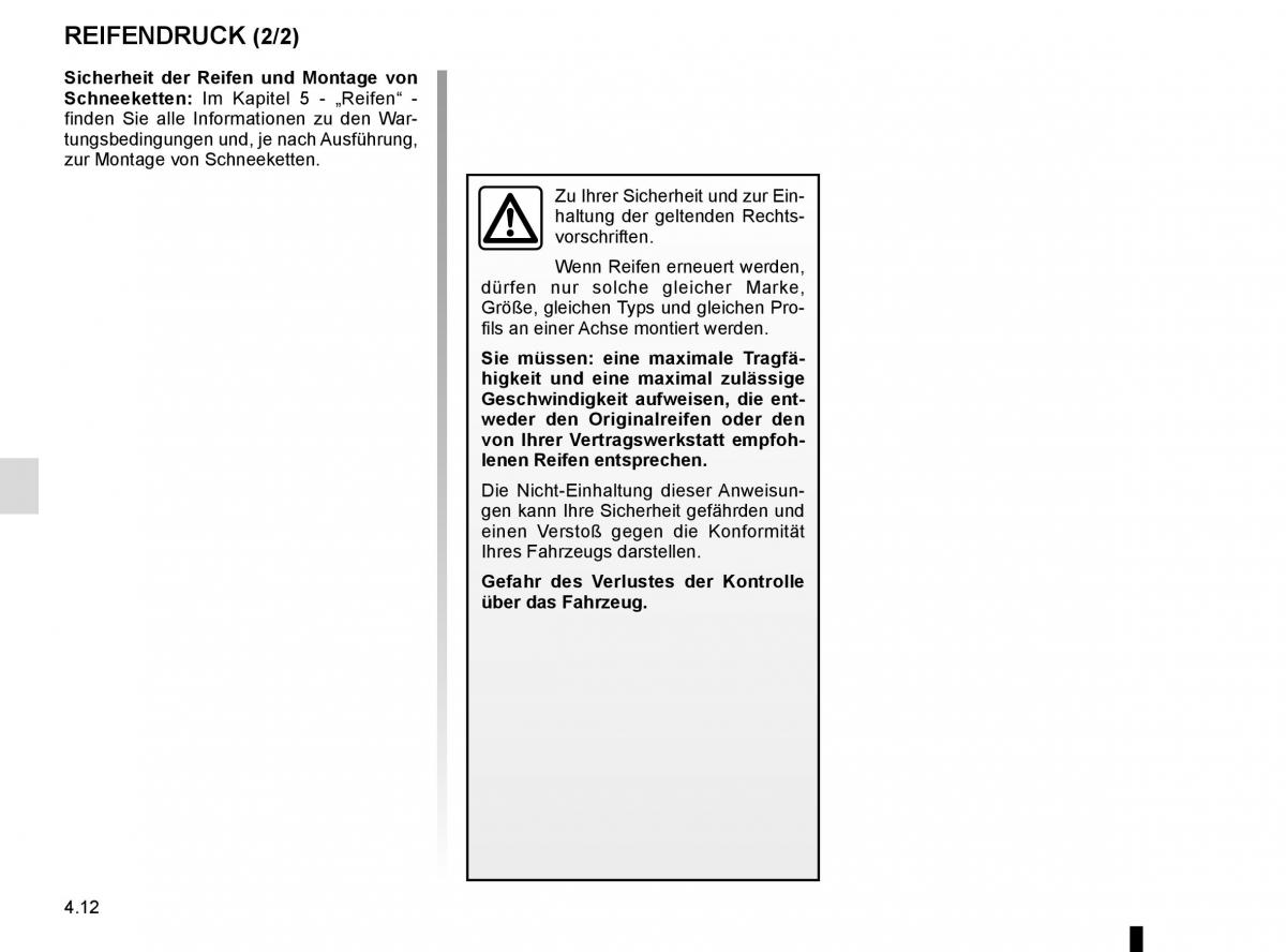 manual Renault Scenic Renault Scenic III 3 Handbuch / page 194