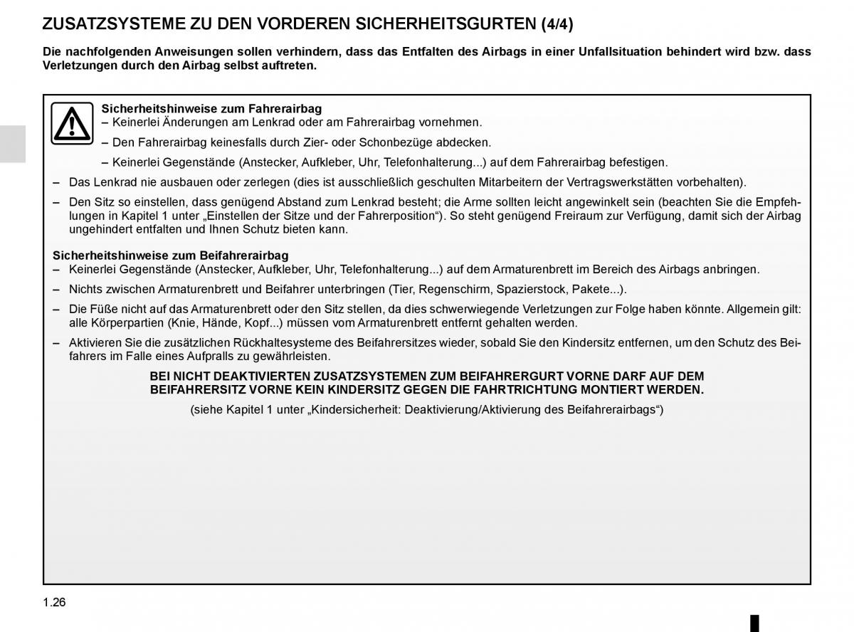 manual Renault Scenic Renault Scenic III 3 Handbuch / page 32